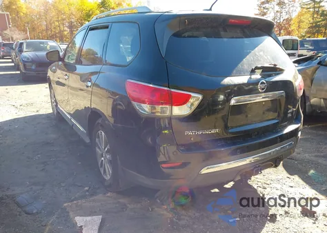 2014 Nissan Pathfinder Sl z USA, uszkodzony, nr VIN 5N1AR2MM0EC608962